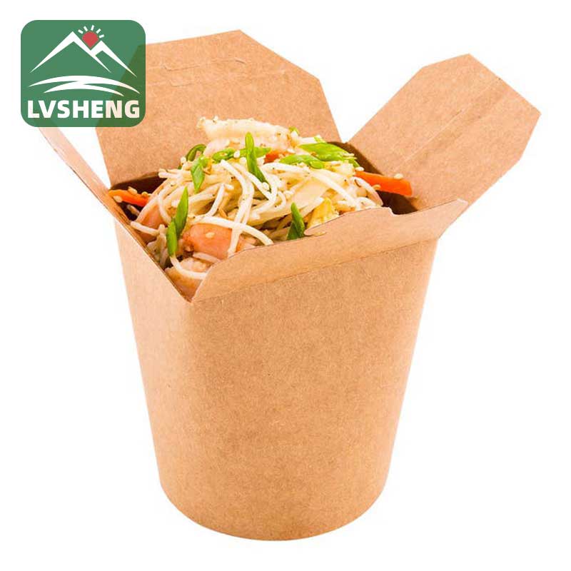 16oz 종이 국수 상자