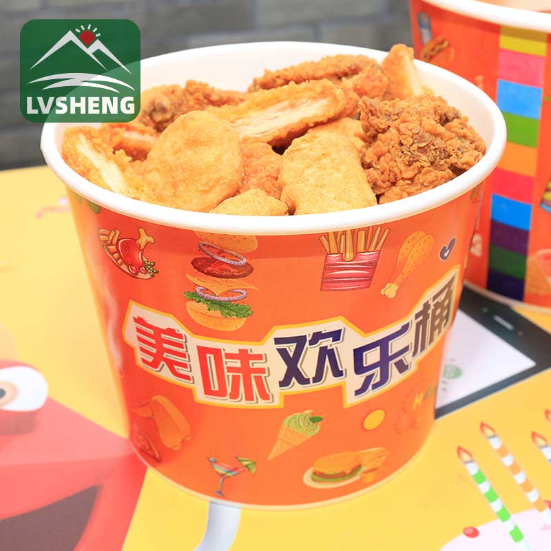 치킨 페이퍼 버킷