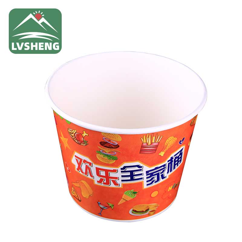 맞춤형 로고 용지 버킷