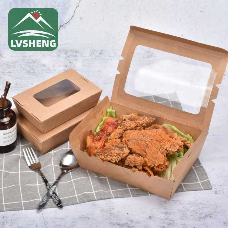 창 종이 식품 상자